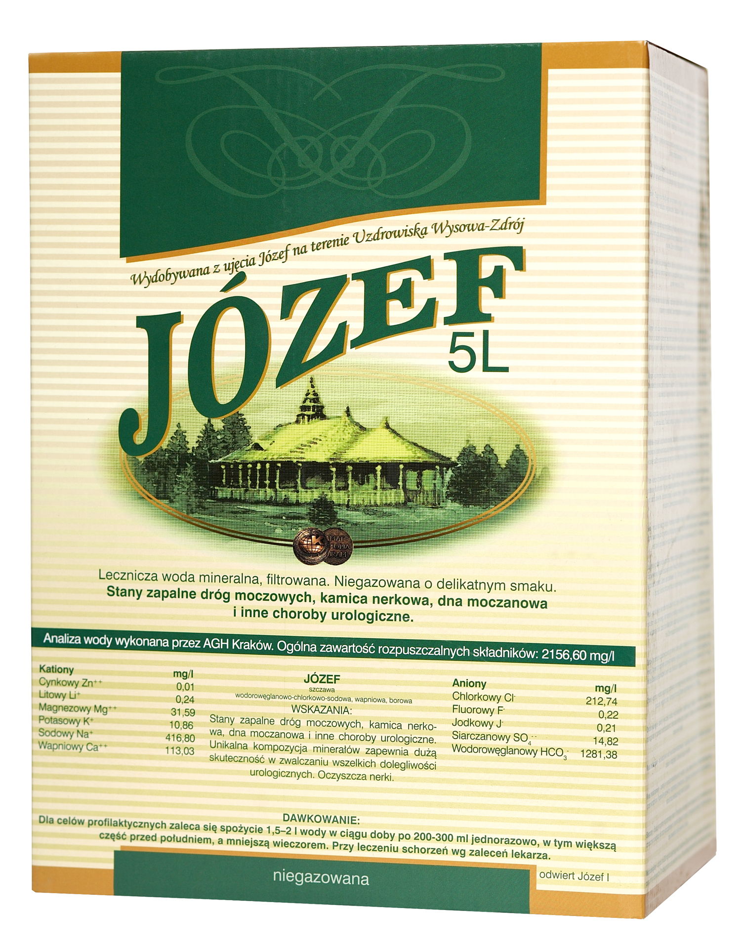 Lecznicza woda mineralna 